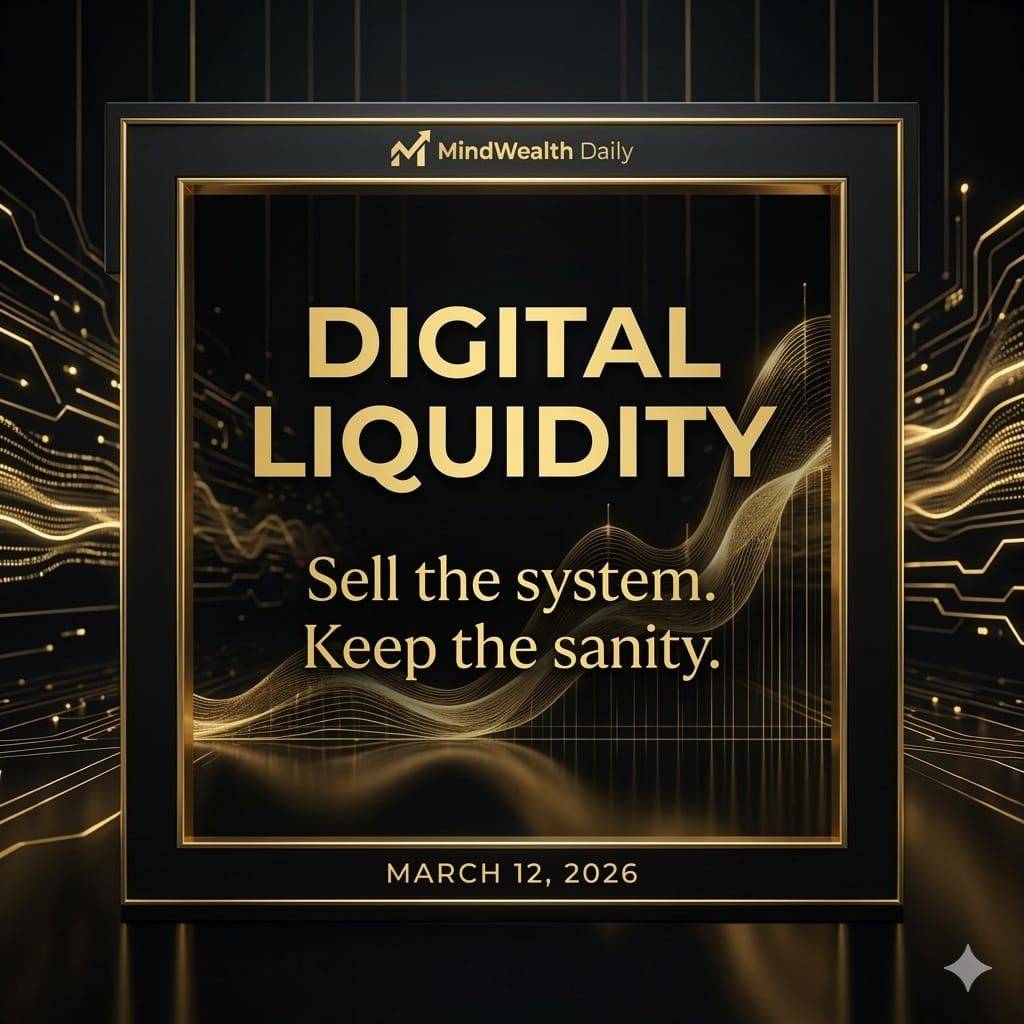 Day 24.
Digital Liquidity
Core Idea: In 2026, the most liquid assets aren't just stocks or cash—the...