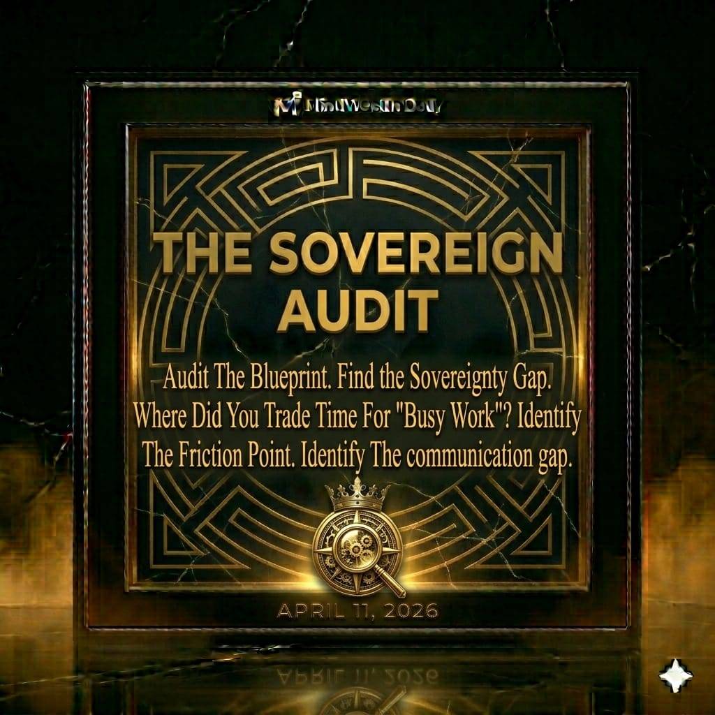 The Sovereign Legacy
The Core Idea: We have designed the mindset, built the systems, curated the n...