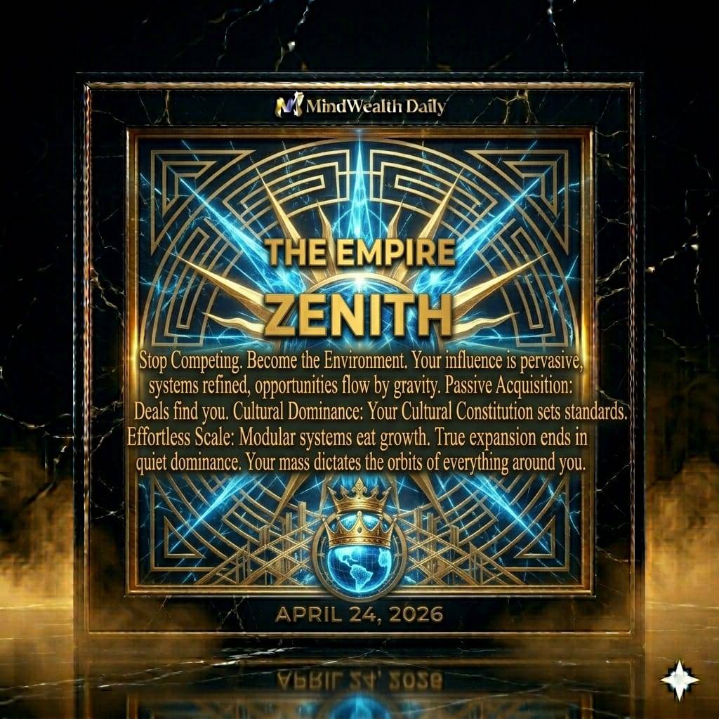 The Empire Zenith
We conclude the expansion phase of Week 8: The Sovereign Expansion. On Monday, w...