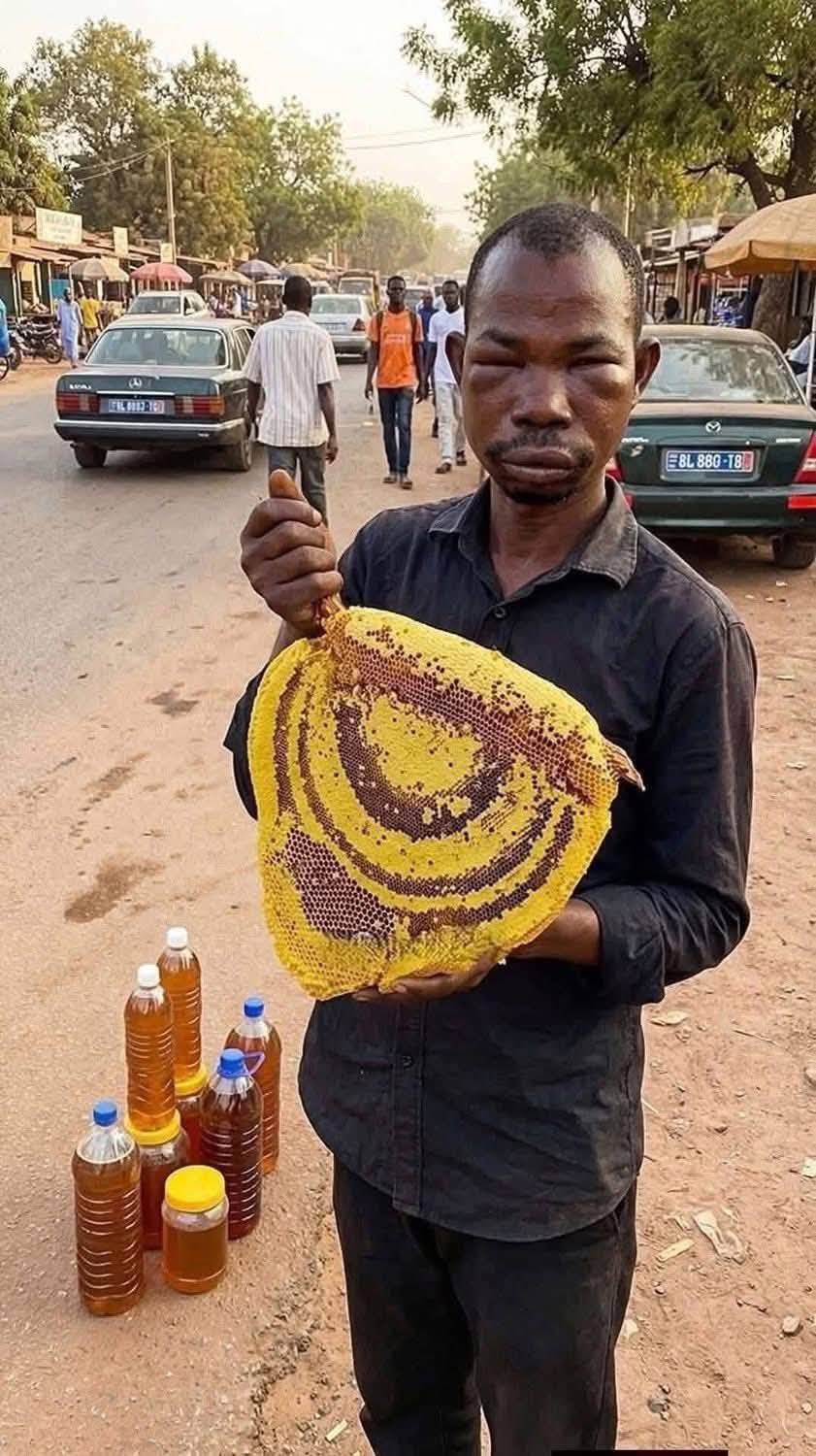 If na you de sell honey in this condition and some body come de ask you wether na original honey you...