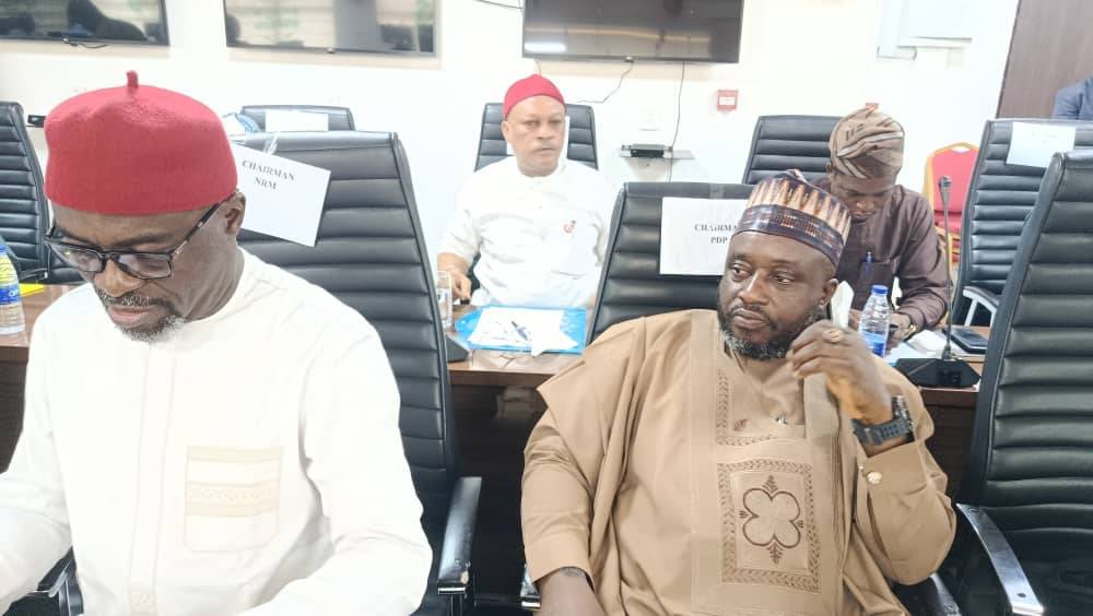 JUST IN: Wike-backed PDP caretaker committee attends INEC meeting