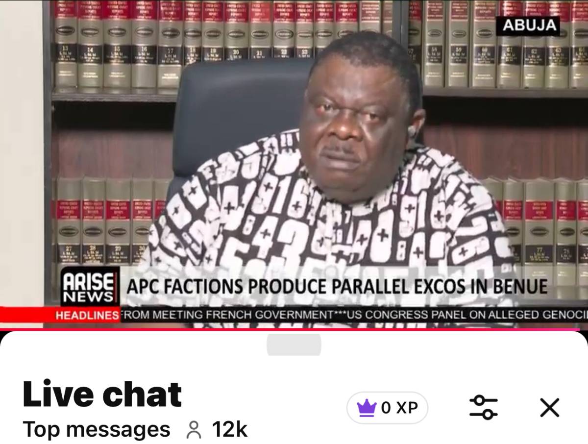 You wake up turn on the tv to Arise news live, and what do you see? Another looter from a past usele...
