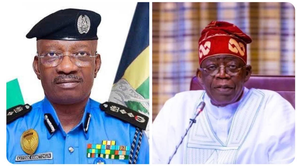 BREAKING: Bola Ahmed Tinubu has fired the Inspector-General of Police, Kayode Egbetokun.