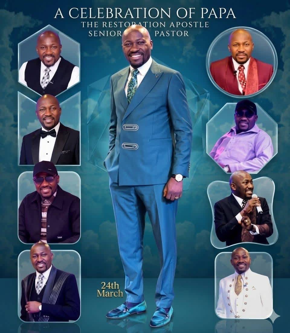Happy birthday to my Father Apostle Johnson.