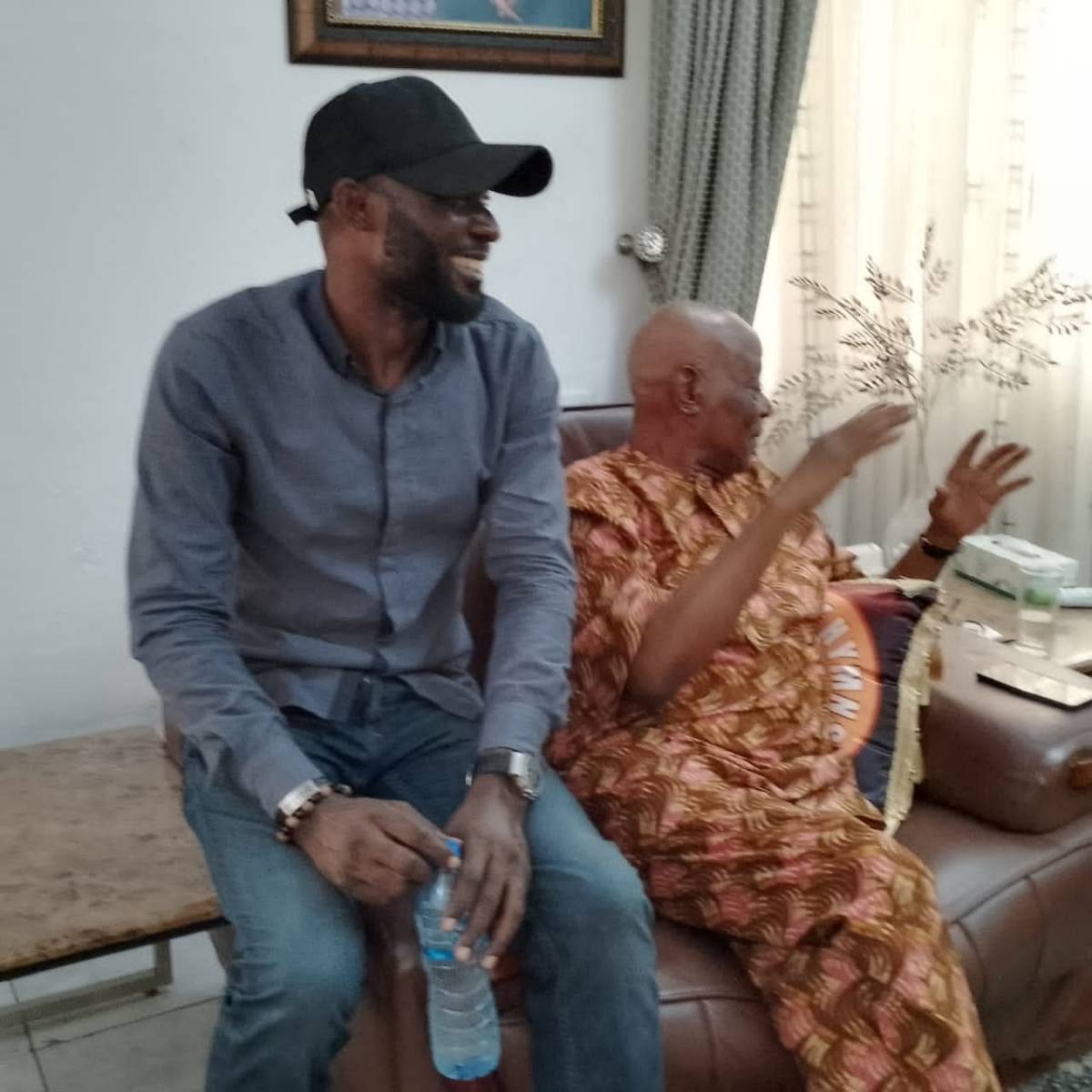 What's with the smile? Life begins with a story and ends with a story. #OnosAtori #OnyemaUgochukwu...