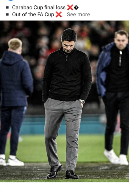 Happy Easter ๐๐๐๐ Arsenal's true identity
Two more losses to go ๐คฃ๐คฃ๐คฃ๐คฃ BABY COACH Arteta...