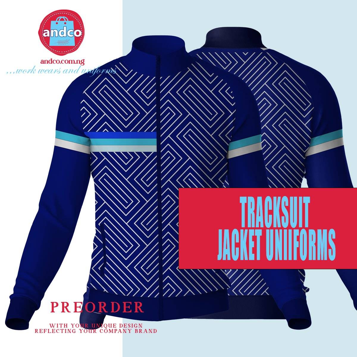 Premium Custom Tracksuit & Jacket Uniforms
Elevate your team's look with Andcoonline. We specialize...
