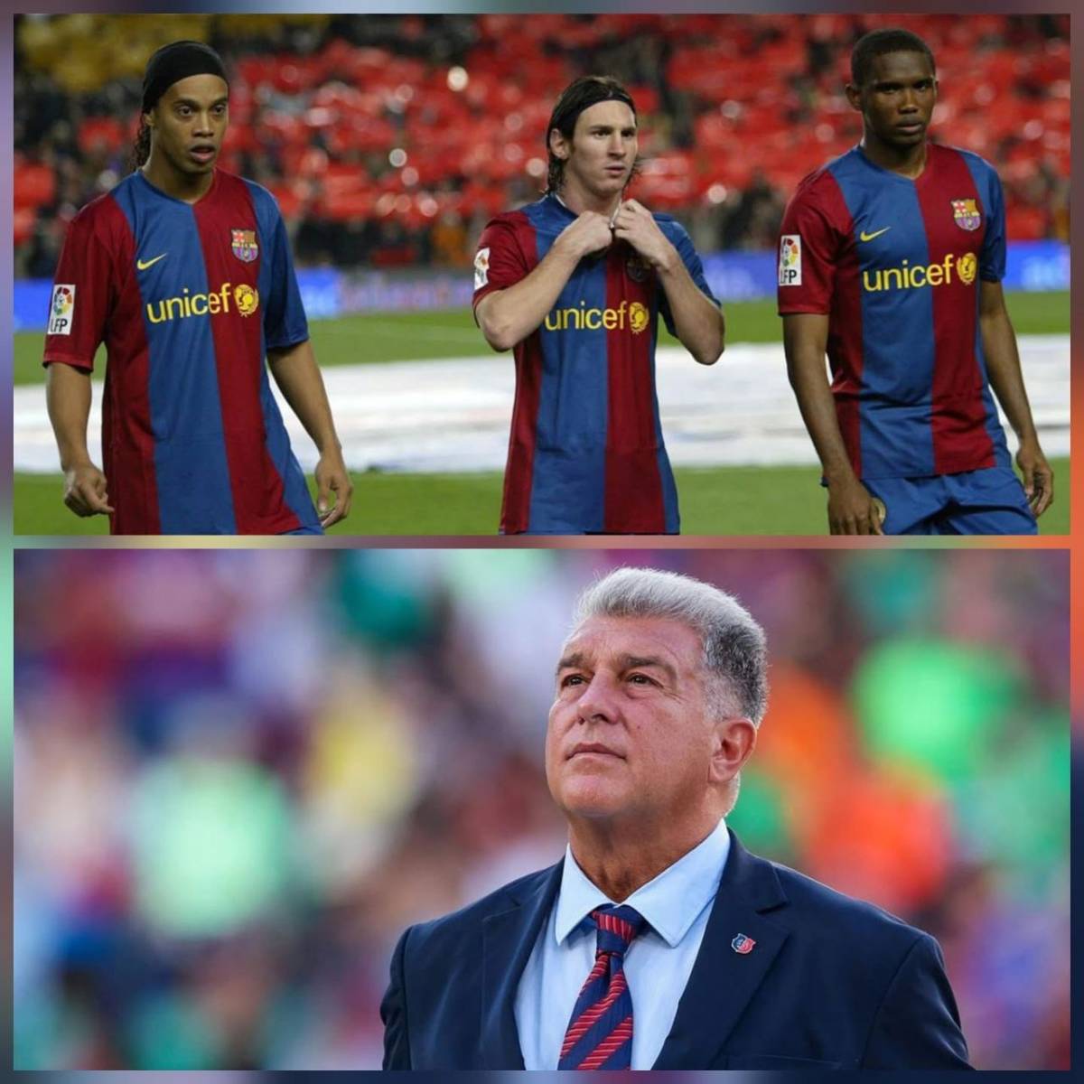 Laporta: "The most painful moments are when you tell a player or a coach that they will not continue...