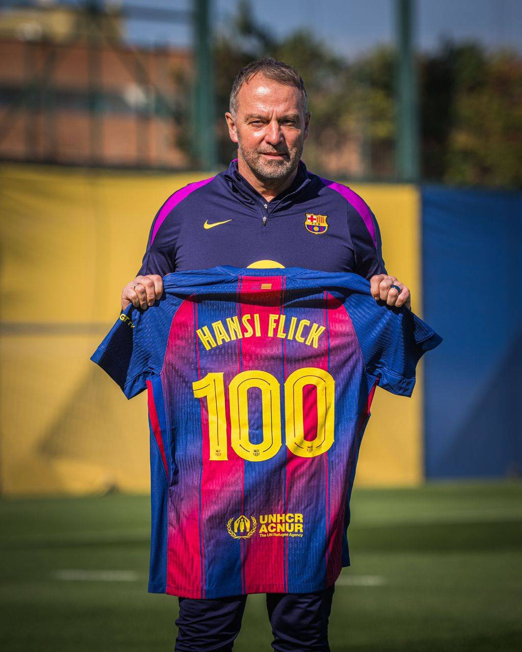 100 games, one incredible journey. 💙❤️