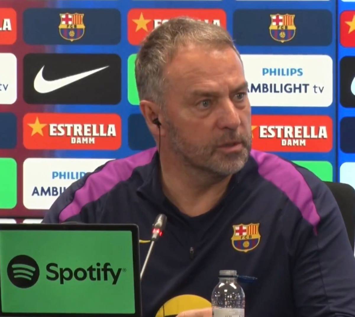 ๐จ Hansi Flick on having better numbers than Pep Guardiola after 100 matches:
"I never pay attentio...