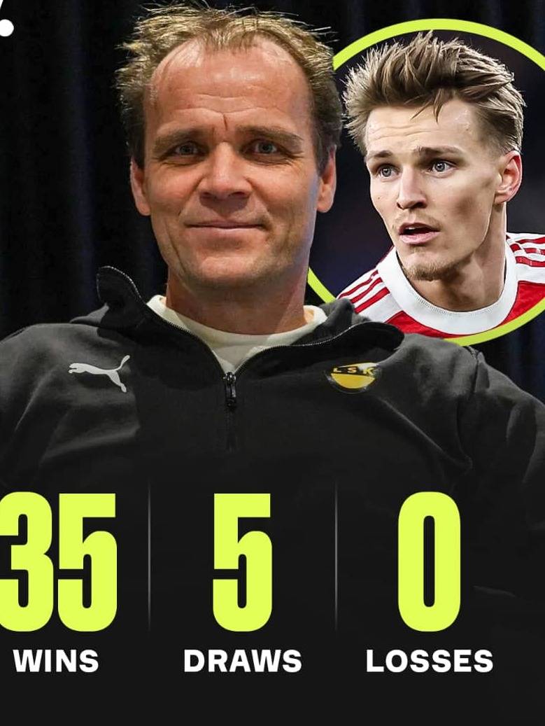 Hans Erik Ødegaard, father of Martin Ødegaard is yet to lose a match since joining Lillestrøm as the...