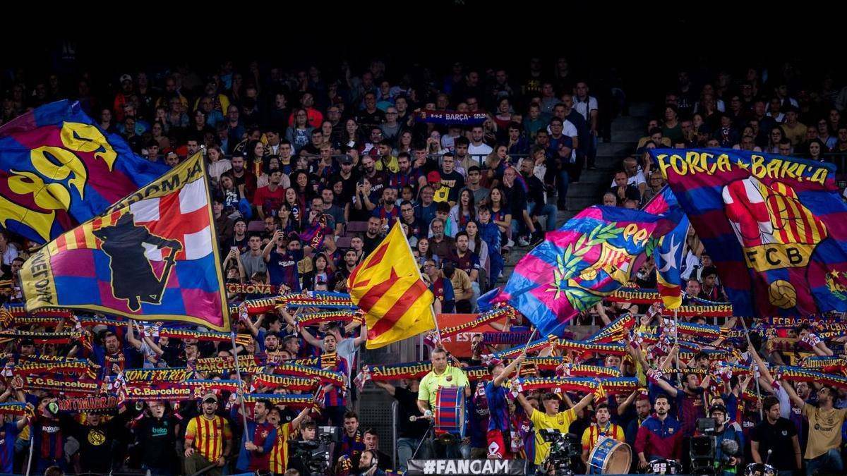 🚨🎖| 𝐉𝐔𝐒𝐓 𝐈𝐍: The Grada d’Animació is set to return to the Camp Nou tomorrow against Atlético Madrid...