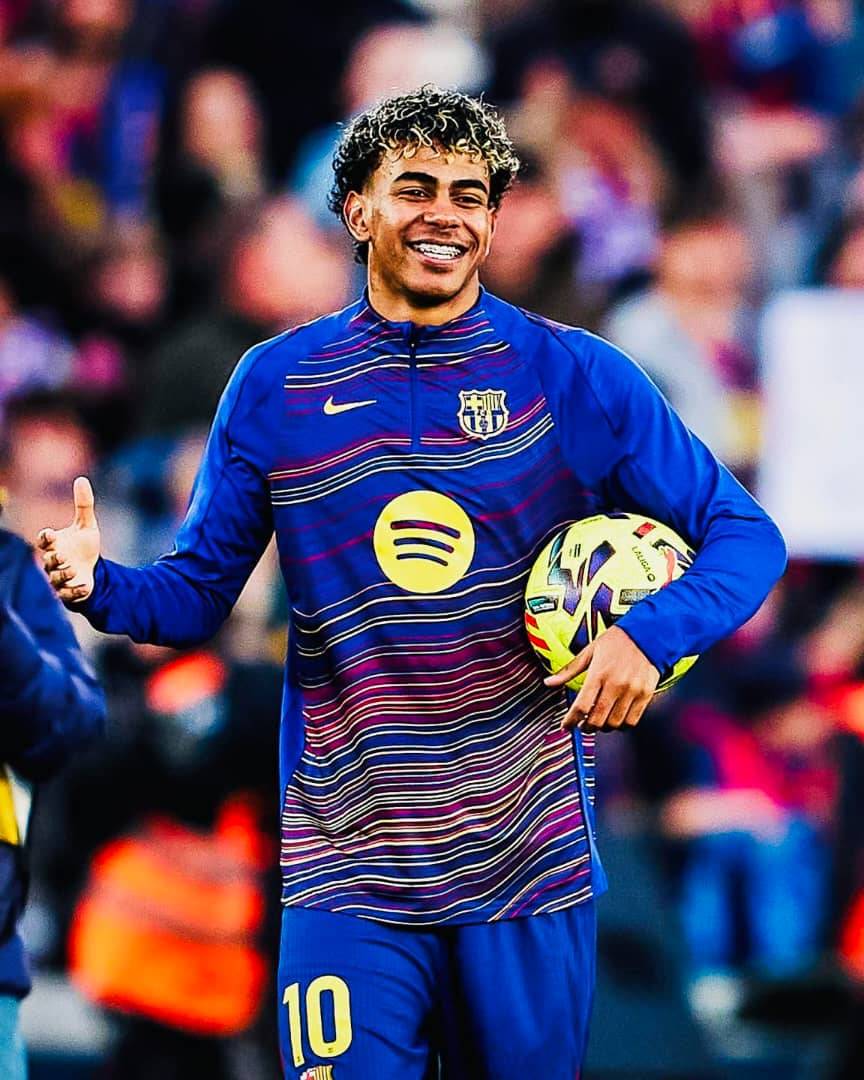 π¨ Lamine Yamal scored his first hat-trick at 18 years old this weekend. ππ©
Hereβs how old other...