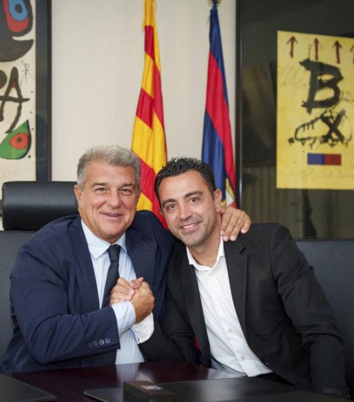 π¨ποΈ| Xavi: "Laporta got rid of me as coach without telling me the truth, influenced by someone I be...