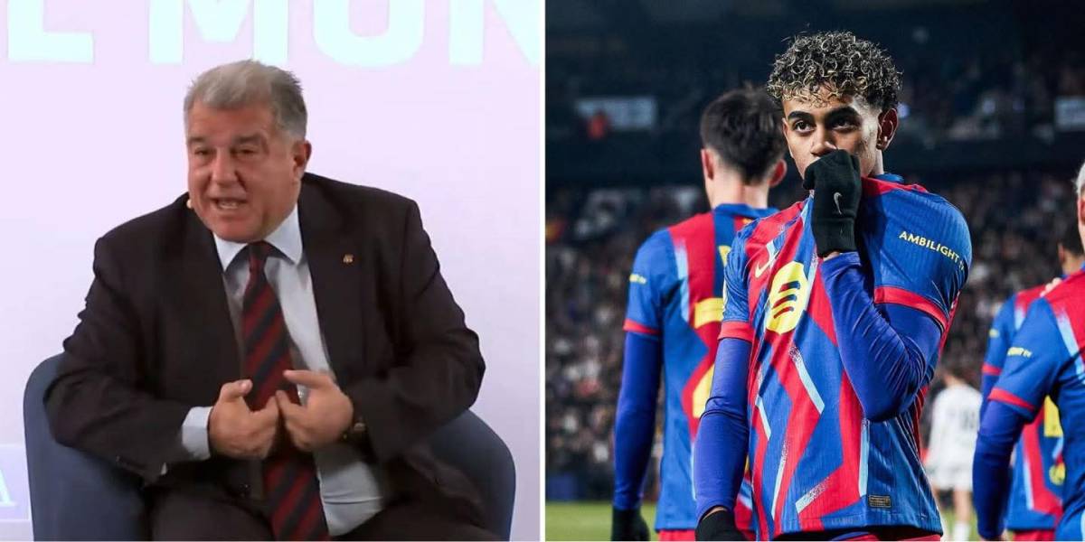 ๐จ Joan Laporta on Lamine Yamal:
"It's one of the things I'm PROUD of. PSG came with โฌ250M and ๐ฐ๐...