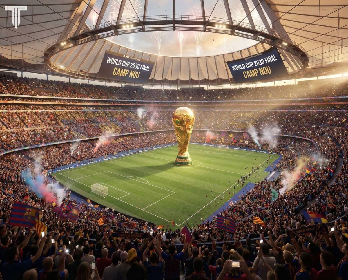 ๐จ ๐๐ซ๐๐๐จ๐ฆ๐๐ฉ๐: Spotify Camp Nou is now the absolute LEADING favorite to host the 2030 World Cup Final...