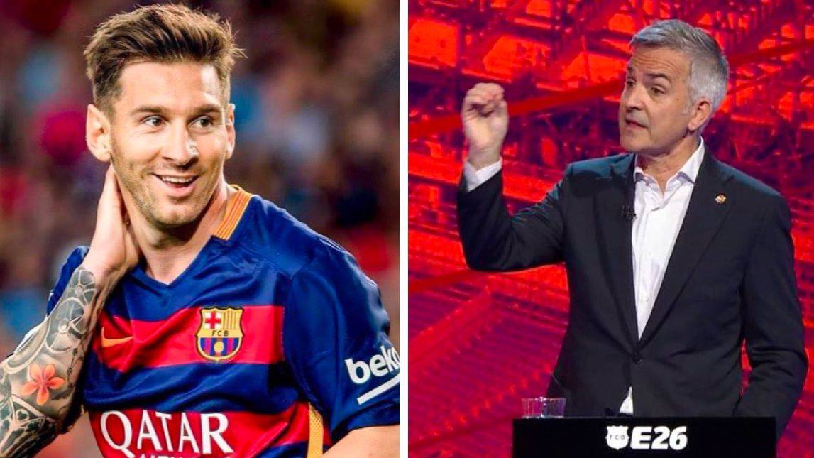 🚨🗣️ Víctor Font: “I want Messi to be honorary president of FC Barcelona, like Cruyff was. We must u...