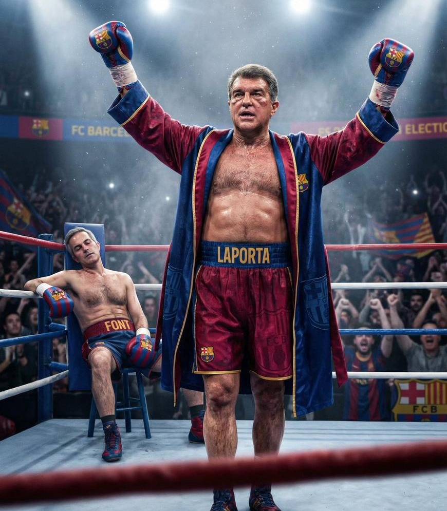 ๐จ OFFICIAL: Joan Laporta has WON the presidential elections!
He will remain president until 2031!