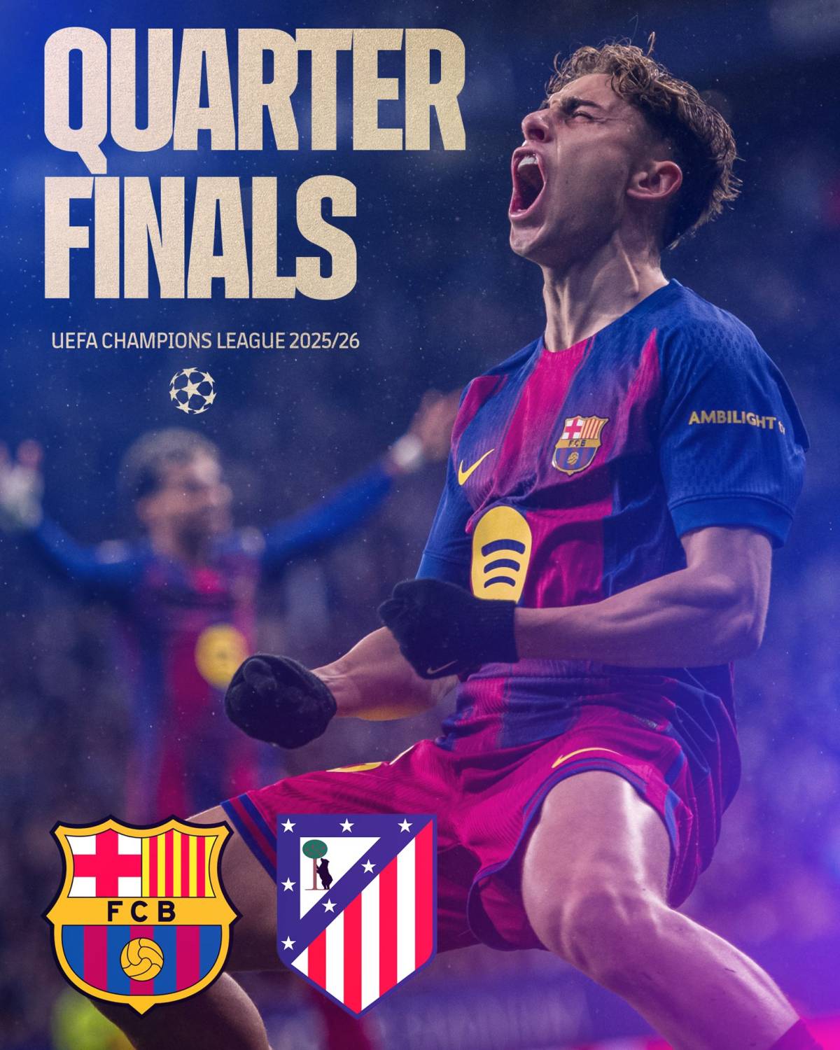 See you in the quarterfinals 👋
Ens veiem als quarts de finals.
