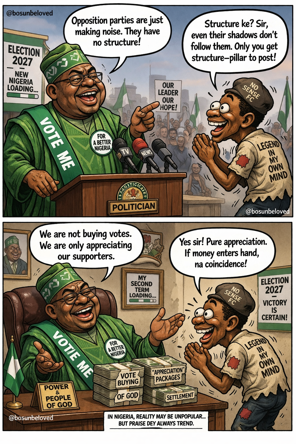 The Little Man & The Politician


The little man obeys everything—once money is involved.
Truth mean...
