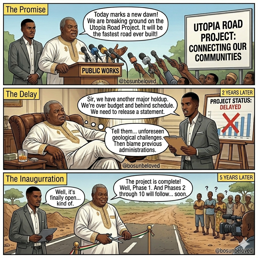 The lifecycle of a "Utopia" project:

​Big dreams. ✨

​Big excuses. 📉

​Small results. 🚜

​
#Utop...