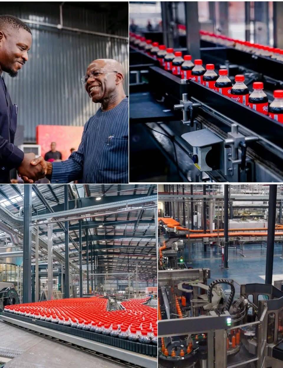 Governor Alex Otti commissions multi million dollars beverage plant in Aba, Abia State.