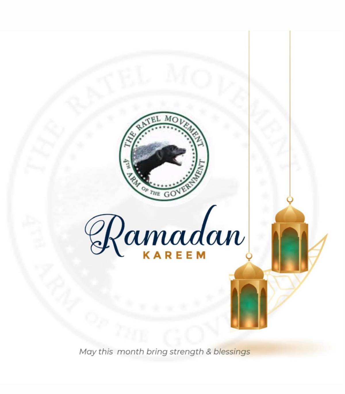 To all our Muslim brothers and sisters out there.