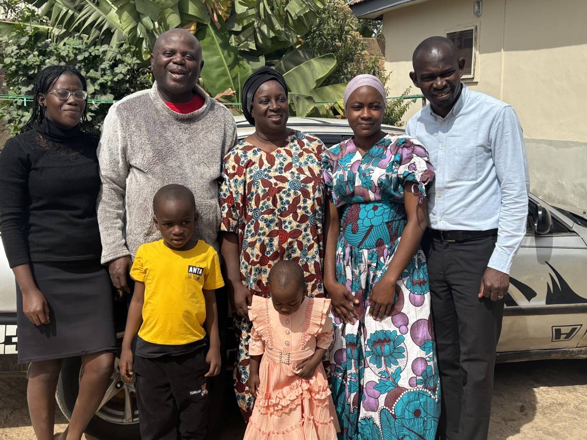 What a privilege to receive the leader of Global Hope Ministries, Arome and his wife, Lovina and som...