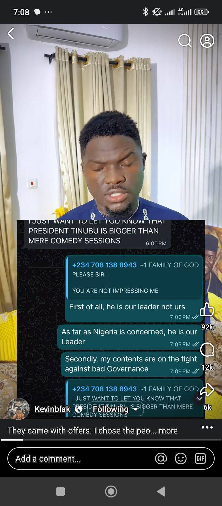 APC government wants everything and everyone by it's side...