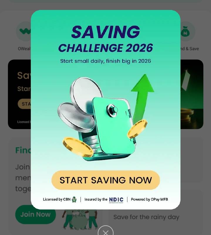 I use OPay for free transfers and earn high interests on my savings. Join me on OPay and get ₦100 ai...