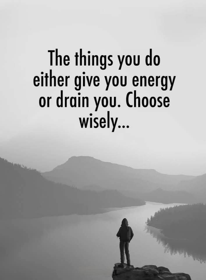 😊 *= I choose things, giving me energy & fulfillment 💫.*