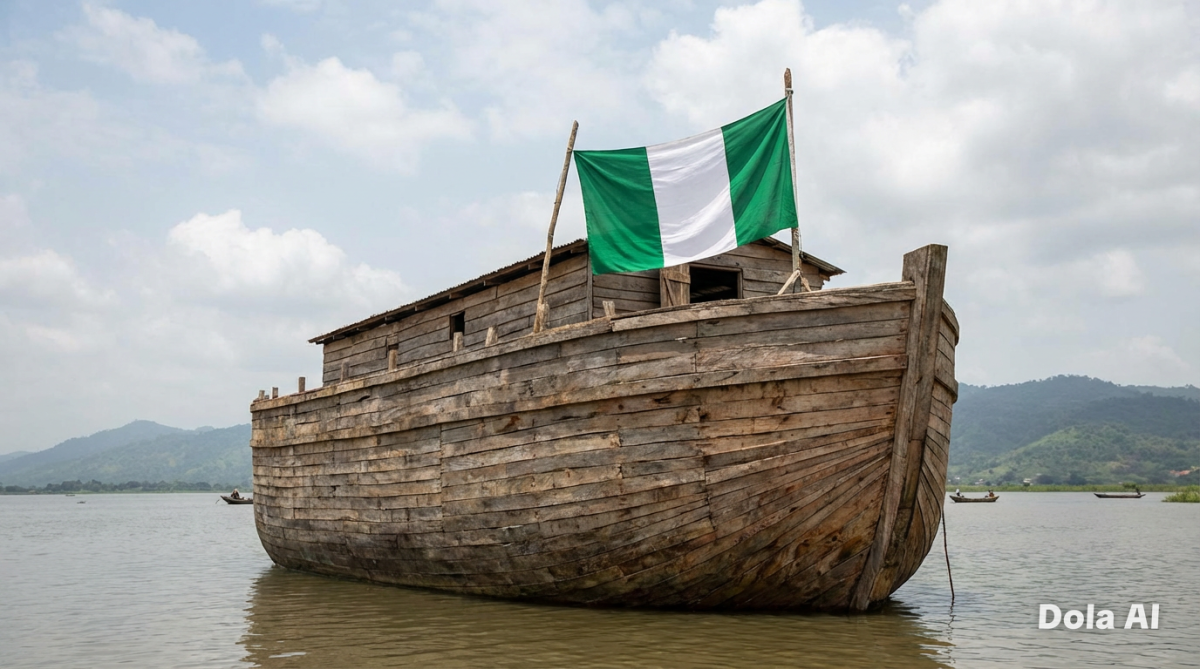 Just like the story of biblical Noah, He was building an ark and people were partying terrorists in...