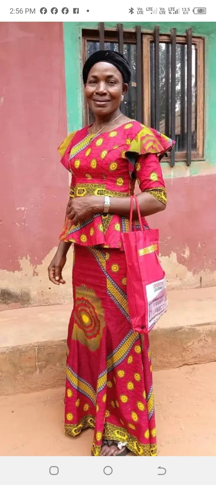 Happy mother's Day to my lovely mum