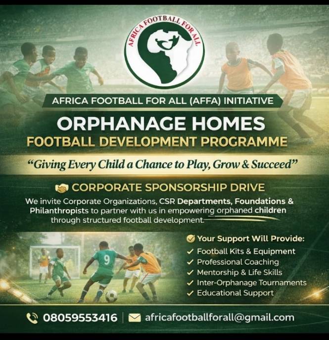 Together, we can ensure that every orphan regardless of background has a chance to play, grow, and...