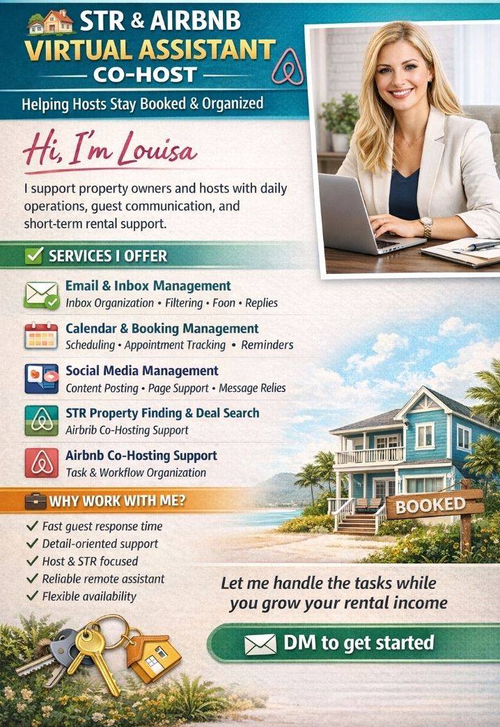 I am a Virtual Assistant providing support for businesses through email & calendar management, admin...
