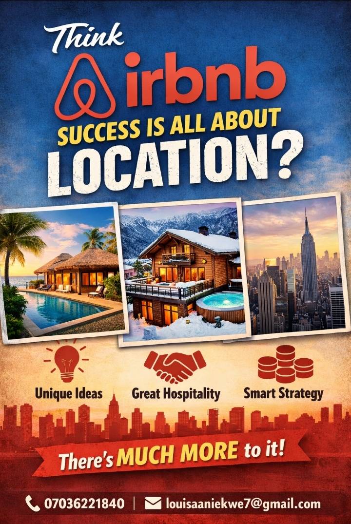 🏠Airbnb success isn’t just about location—experience matters most. Guests value:
âś” Easy check-in
âś”...