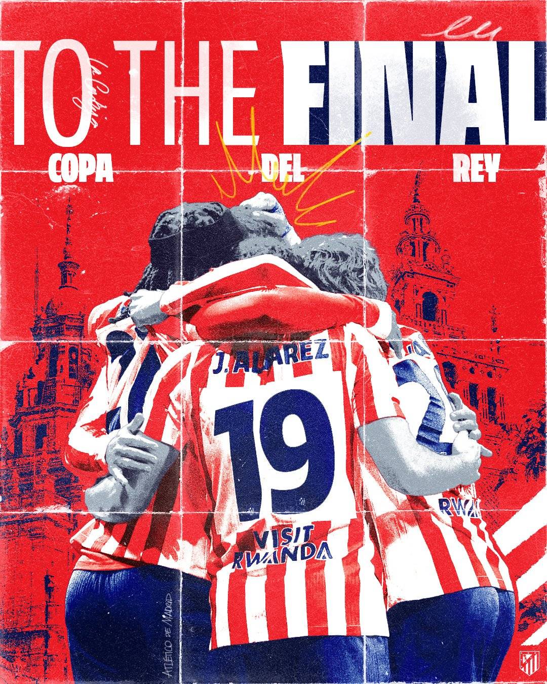 #CopadelRey 👑⚽
Atlético de Madrid becomes this year's first finalist, after eliminating FC Barce...