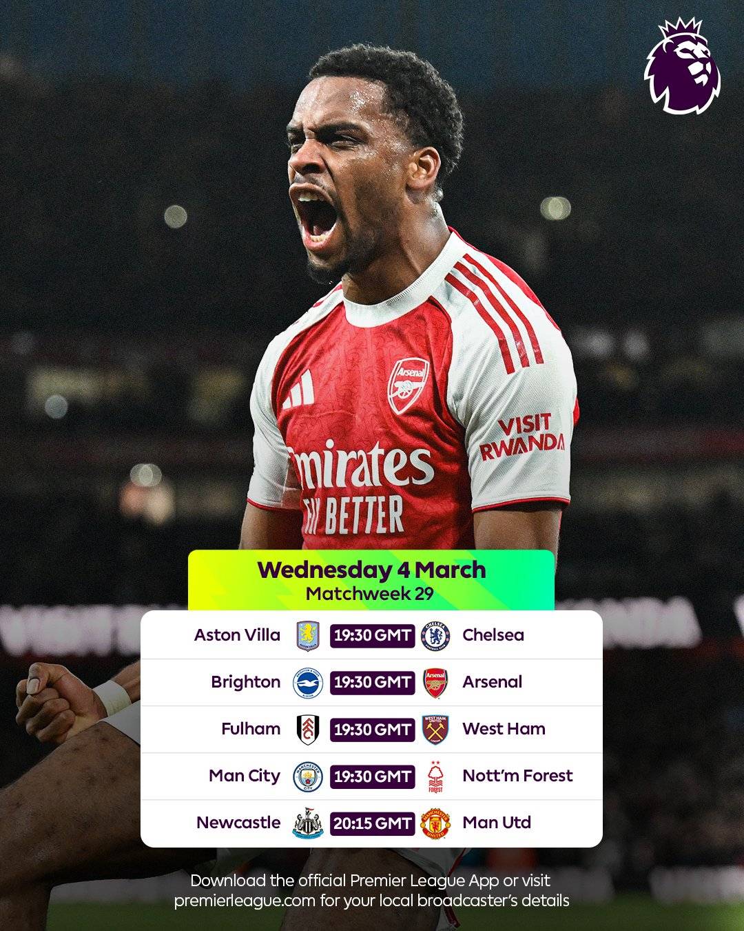 Today the #PremierLeague is on fire ๐ฅ
5 matches, pure power, giving it all for the title ๐
Who d...