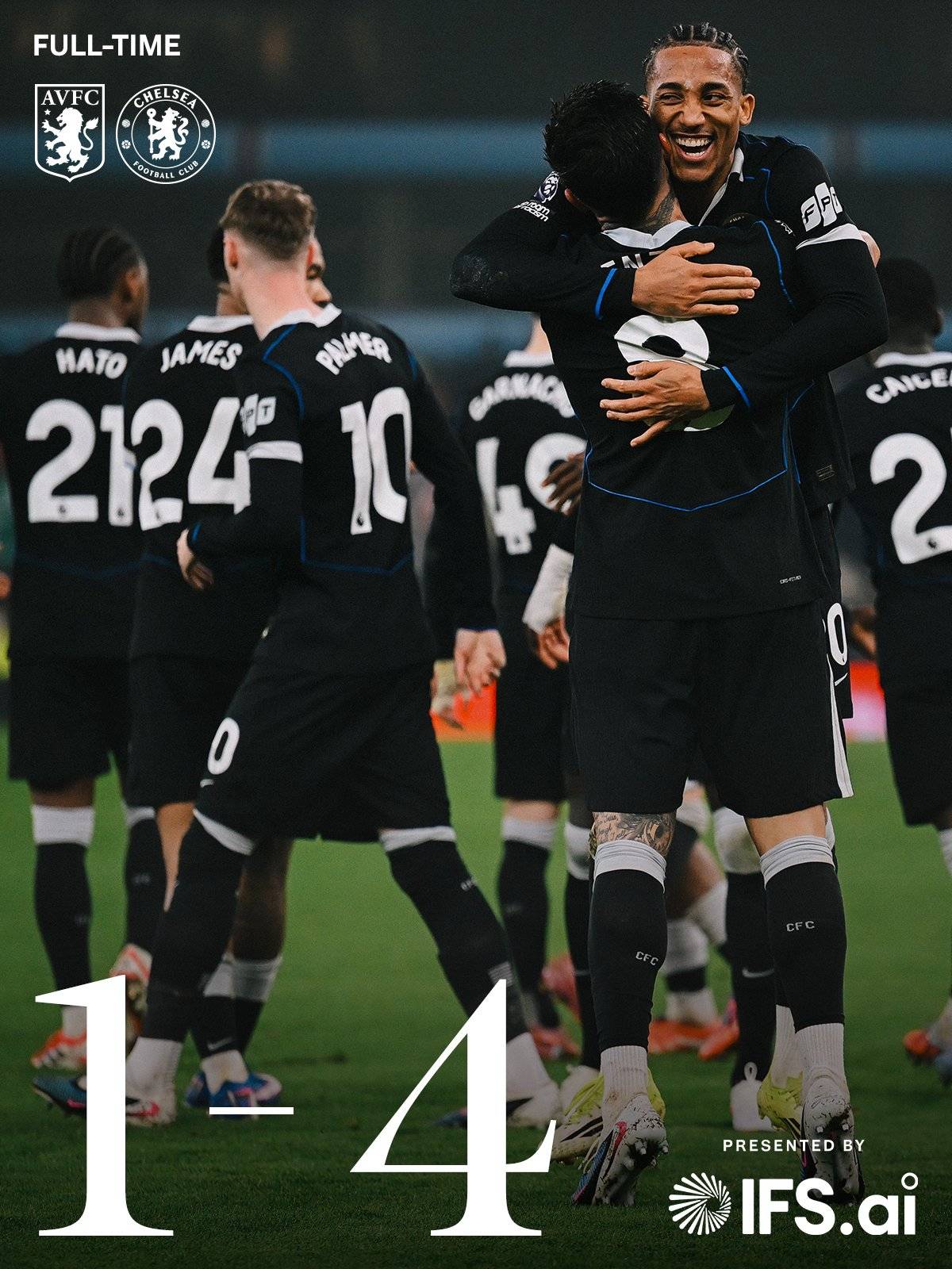 NOW: Huge Win for #Chelsea with epic hat-trick of #JoaoPedro ⚽🔥
The results moves Chelsea above #...