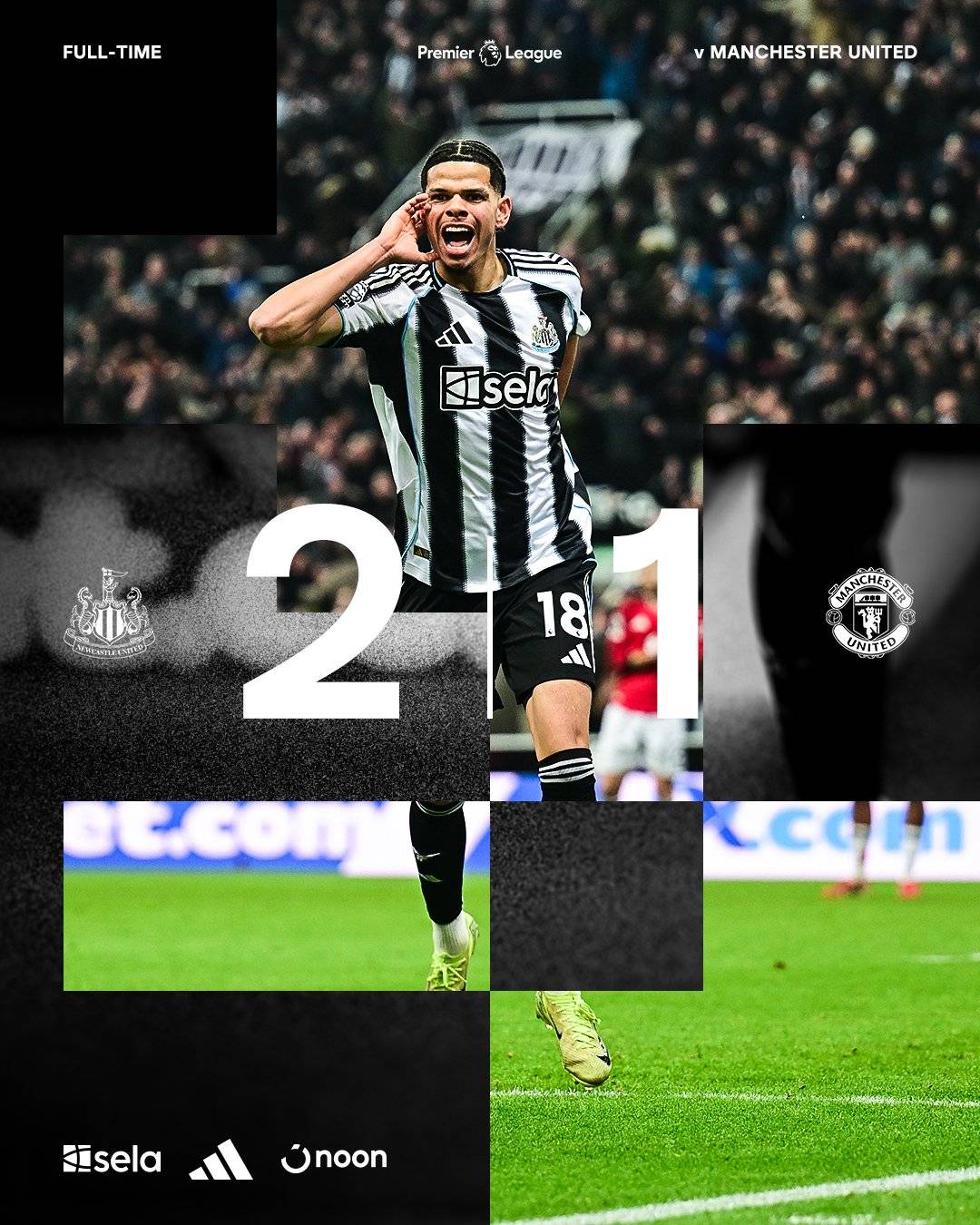 NOW: #Newcastle achieves an epic victory against #ManchesterUnited ⚽🔥
#PremierLeague #Football #S...