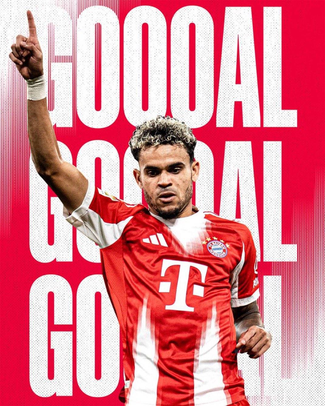 NOW: Goal of Lucho #LuisDiaz at min 33' puts #Bayern ahead of #Monchengladbach in today's game at Al...