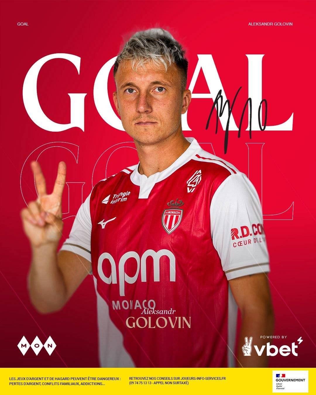 NOW: Goal of #ASMonaco's #AleksandrGolovin.
#PSG 0 - 2 Monaco ⚽🔥
#Ligue1 #ParisSaintGermain #Foo...