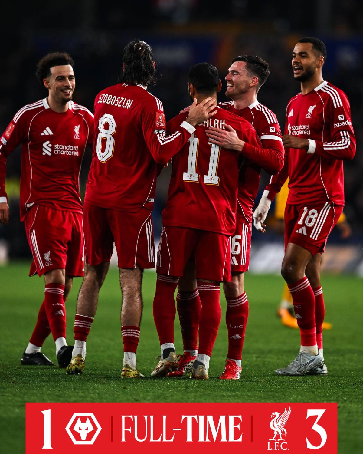 NOW: #Liverpool books their place in the #FACup quarter-finals ⚽🔥.
Goals of #AndrewRobertson, #Mo...