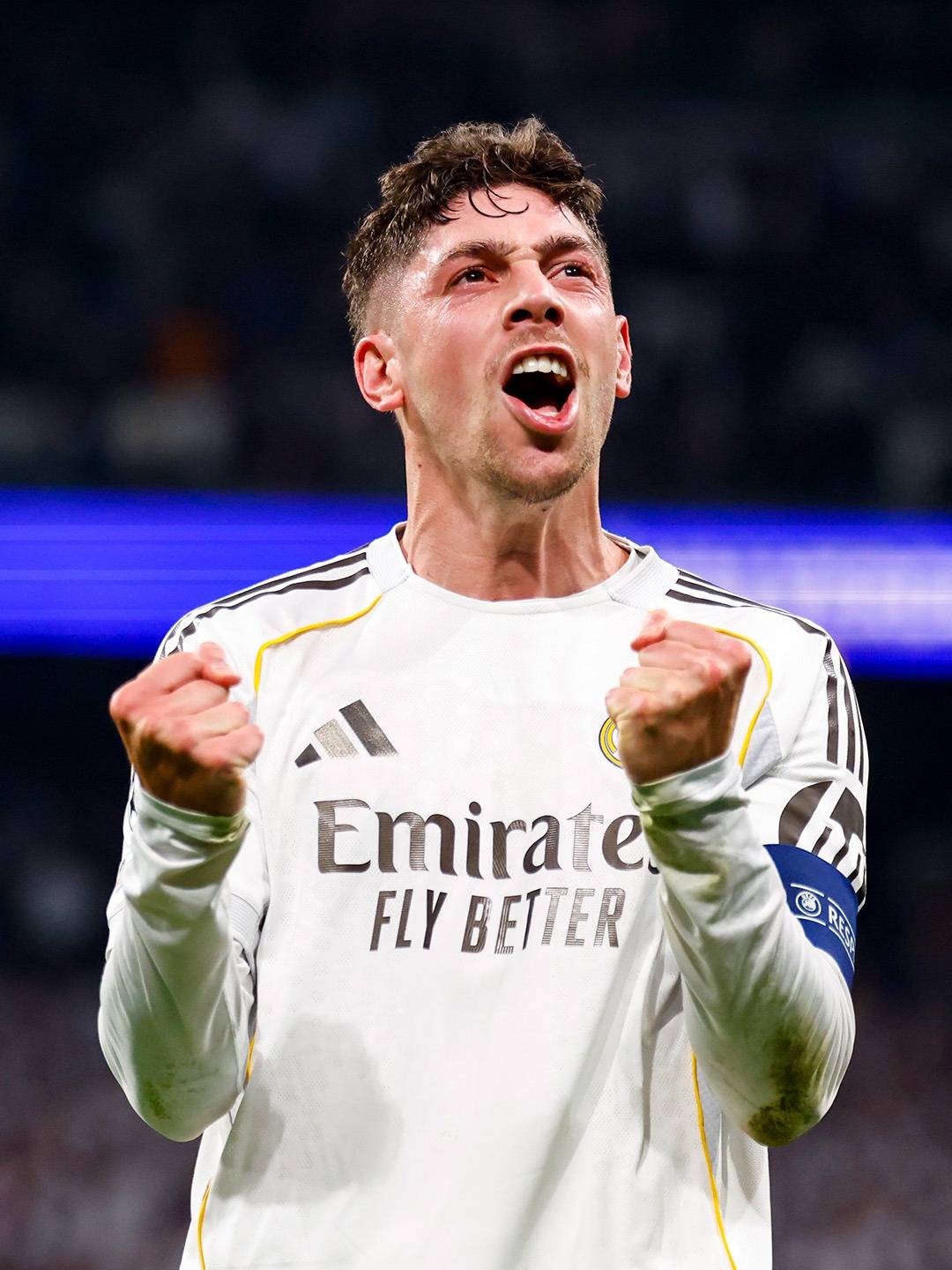 #RealMadrid's captain Federico Valverde achieved tonight his first HAT-TRICK, with all three goals s...