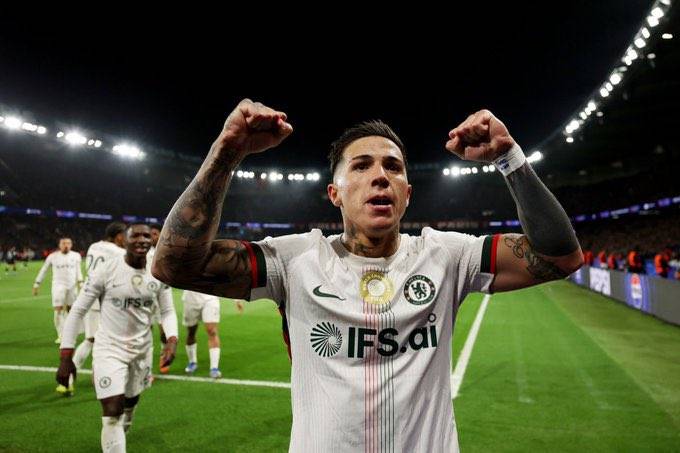 #Chelsea's Enzo Fernandez brings the equalizer, matching his G/A tally from last season (22) โฝ๐ฅ...