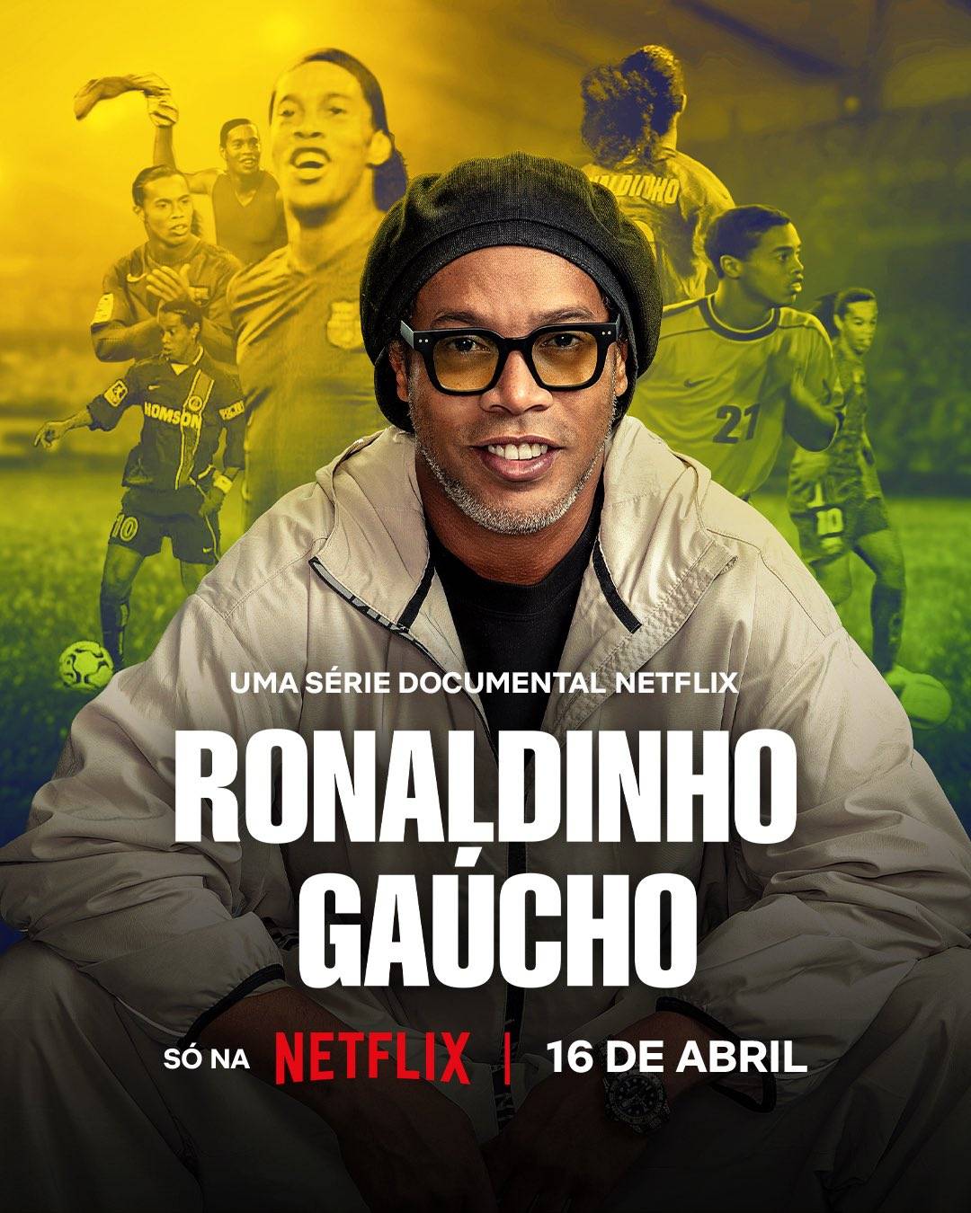 #Netflix will release a documentary about Ronaldinho in April.
⚽ Stars like Lionel Messi, Neymar,...