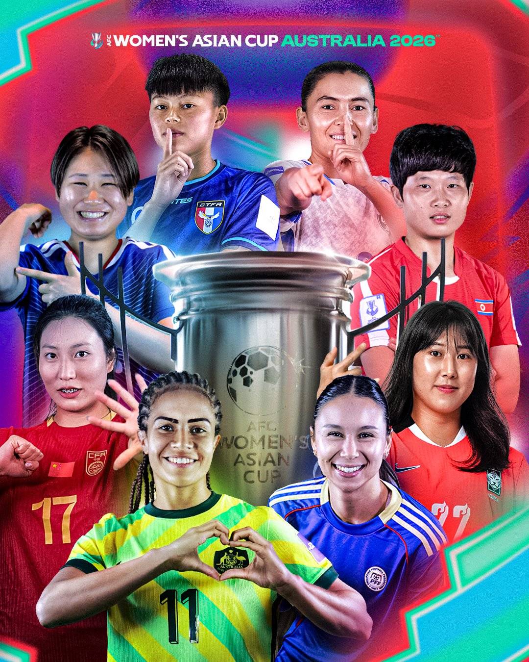 After an exciting round of brilliant matches the #WAC2026 Quarter-finalists have been decided โฝ๐ฅ...