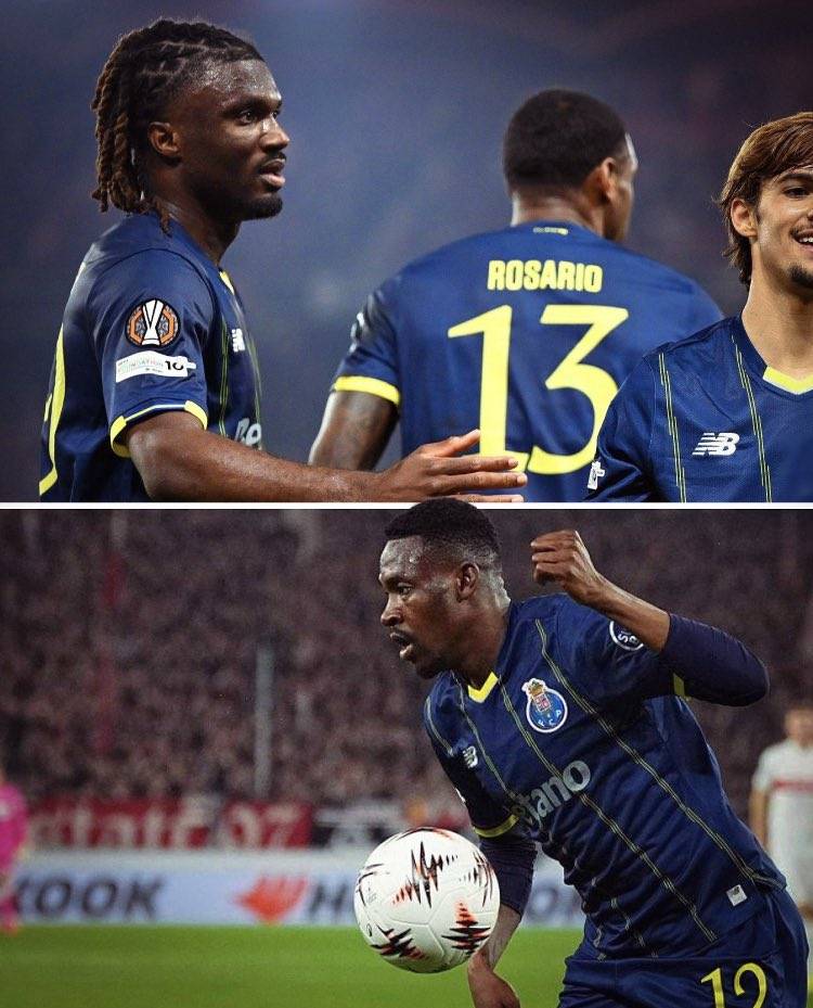 ๐ณ๐ฌ #SuperEagles duo Terem Moffi and Zaidu Sanusi had goal contributions that led #FCPorto to a 2 - 1...