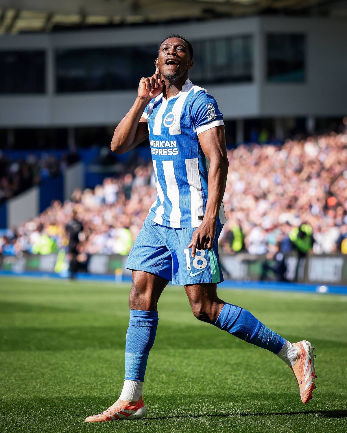 #Brighton's Danny Welbeck has achieved 12 league goals, becoming the HIGHEST English goalscorer in t...