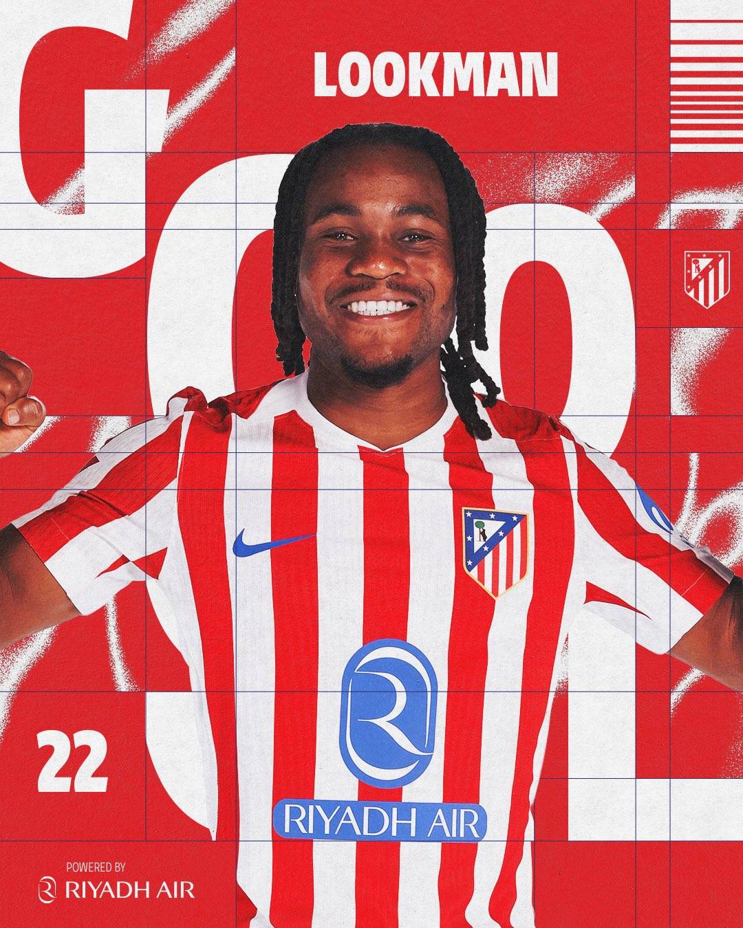 Nigerian star Ademola Lookman scores, putting #AtleticoMadrid ahead on tonight's match 🔥
#RealMadr...